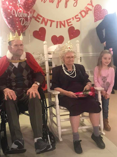 valentines party King and Queen