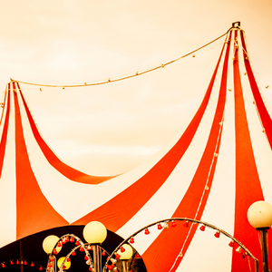Carnival Tent and lights